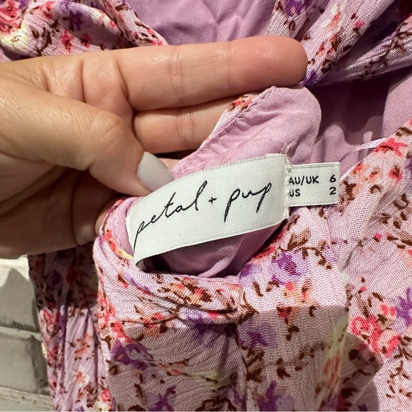 Petal & Pup Olmstead Dress floral lilac size 2 - Picture 10 of 11